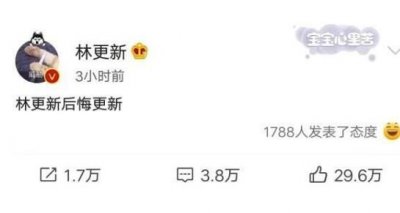 ​林更新后悔更新什么梗