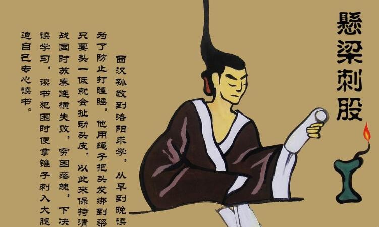 悬梁刺股的故事简短,悬梁刺股的故事和含义