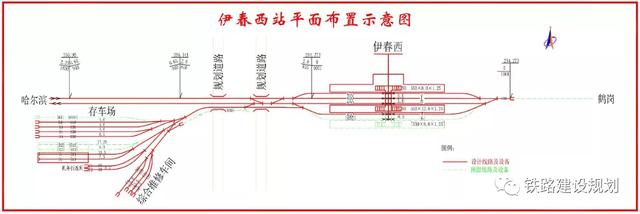 哈尔滨到伊春高铁最新路线图（哈尔滨至绥化至铁力至伊春客运线路详细走向和车站设置方案出炉）(17)