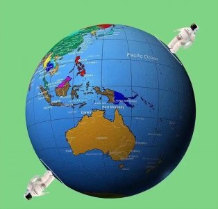 ​地球重达60万亿亿吨，为何能悬在空中，没有掉下去呢？