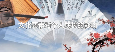 ​文化要素对个人成长的影响（文化对个人成长所产生的影响）