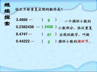 ​什么是纯循环小数举例（纯循环小数介绍）