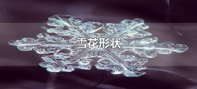 ​雪花形状（雪花形状的形成原理）