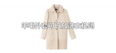 ​羊毛外套可以放洗衣机吗（羊羔毛外套可以直接放洗衣机洗吗）