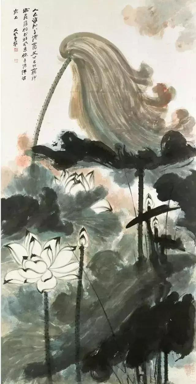 张大千的高清山水画作品赏析（张大千的十大代表作）(25)