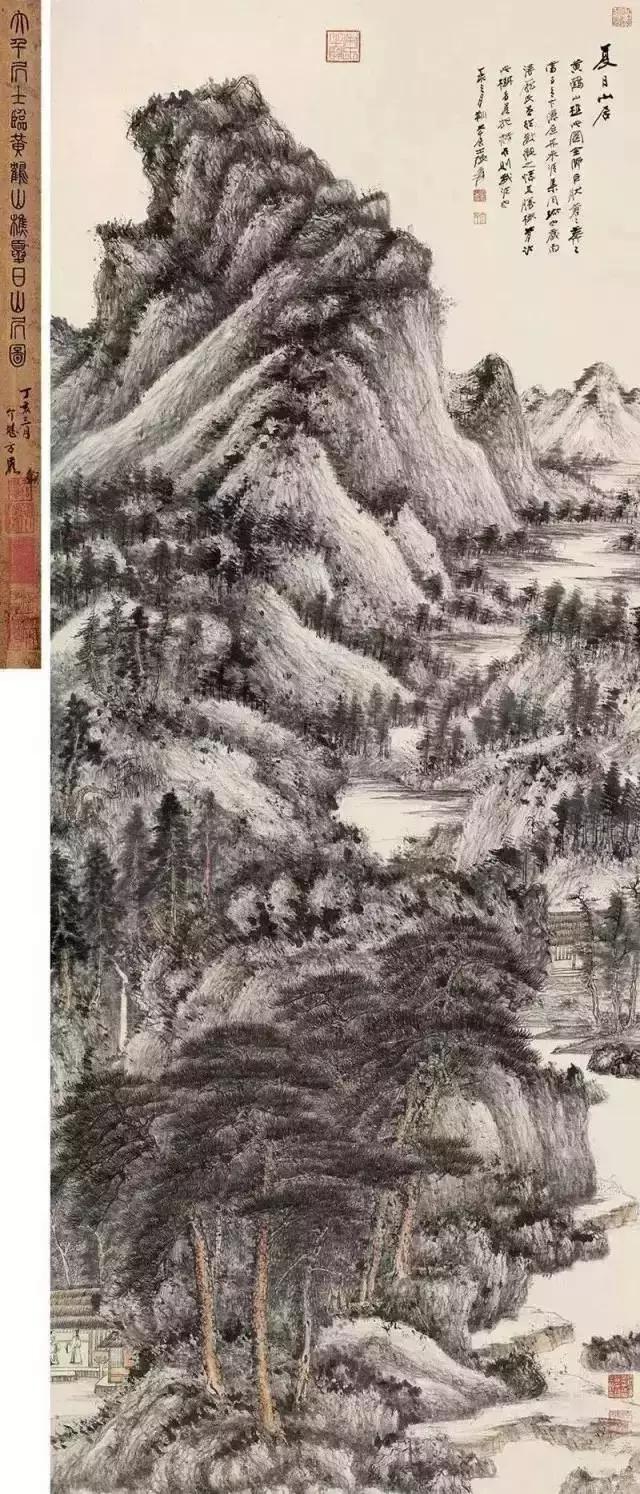 张大千的高清山水画作品赏析（张大千的十大代表作）(13)