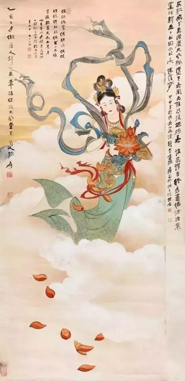 张大千的高清山水画作品赏析（张大千的十大代表作）(14)