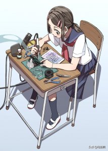 ​电动车防盗器6线说明图（电动车防盗器喇叭驱动电路）