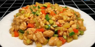 ​怎么炒鸡丁好吃,鸡丁怎么做好吃简单的家常的