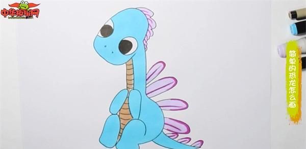 霸王龙简笔画，霸王龙的本领简笔画？图20