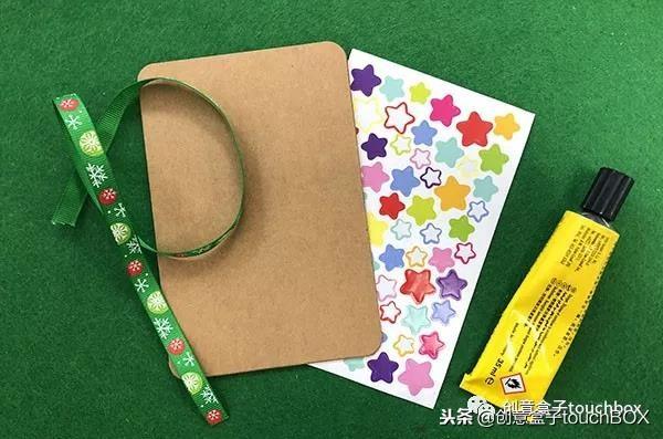 贺卡怎么做简单又漂亮圣诞树（这6种简单手工制作的圣诞树贺卡）(22)