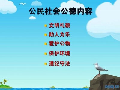 社会公德的主要内容(都有哪些)