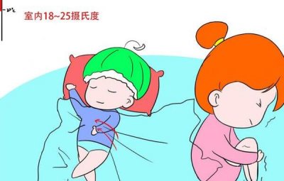 ​24度宝宝盖被子准则，盖平淡厚度被子（出汗便减被子厚度）