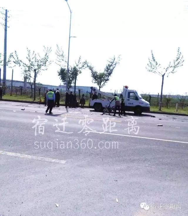 宿豫区最近一周交通事故（宿豫区张家港大道发生一起严重车祸）(1)