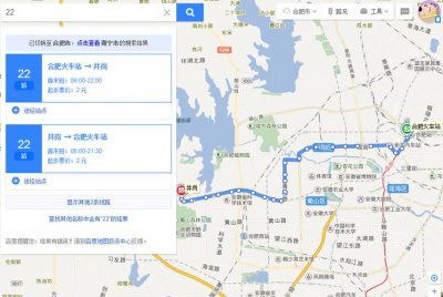 ​合肥22路公交车最新路线走向图（合肥调整102路公交线路走向）