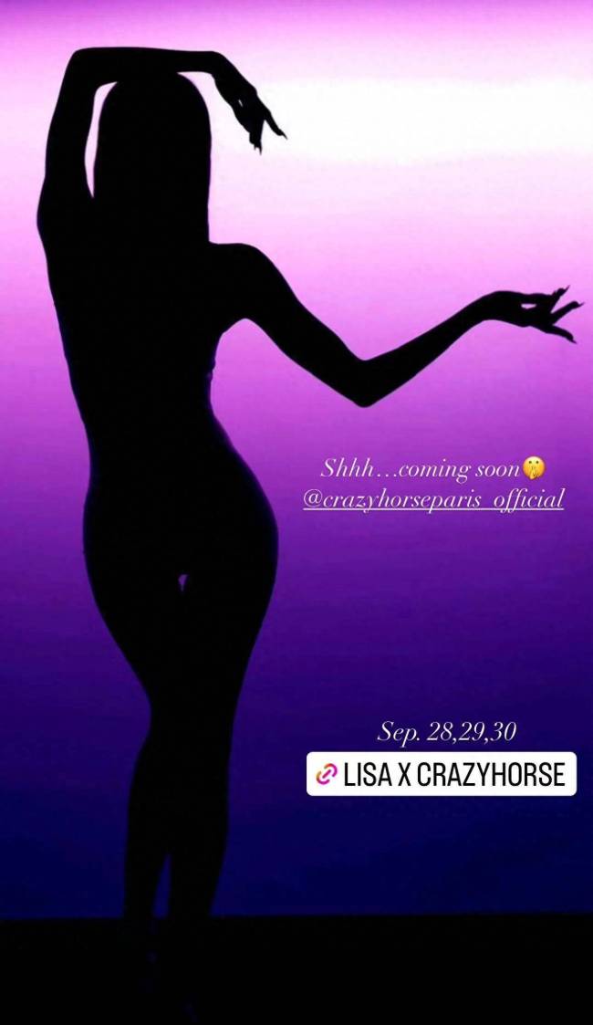 Lisa疯马秀表演曲目公开 将参照蒂塔·万提斯这场,原创舞台称还会“加大尺度”