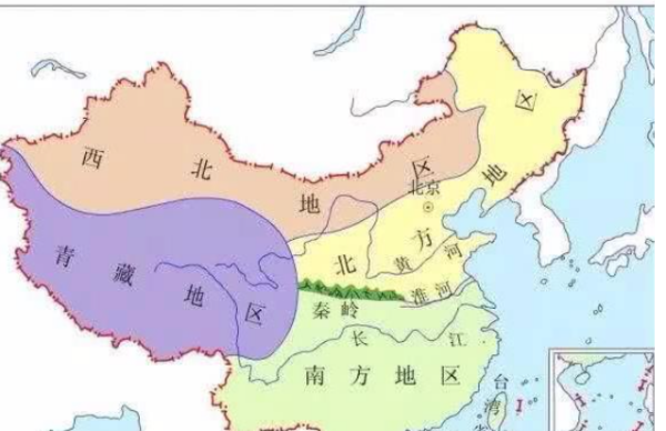 划分南北方的分界线是,我国的南北分界线是什么图2