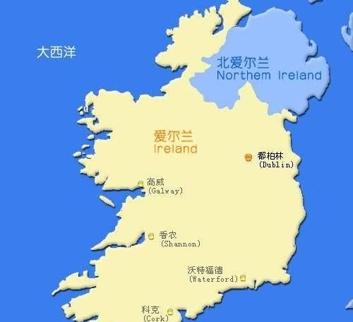 北爱尔兰和爱尔兰区别，北爱尔兰为什么要脱离爱尔兰加入英国？图2
