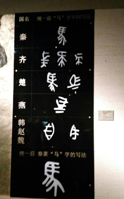 秦始皇统一六国后，在谁的主持撰写下，统一的文字