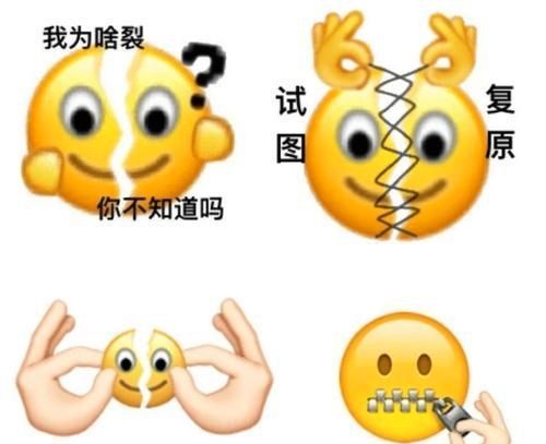 发裂开表情是什么意思