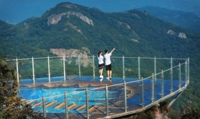 ​政和玻璃栈道在哪里,云台山玻璃栈道在哪个景点