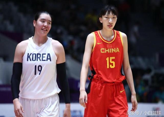 中国男篮双塔与中国女篮双塔统治力对比,周琦+王哲林竟遭完爆?