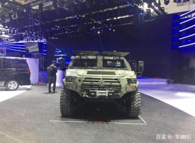 ​这才是真正的SUV 军用版东风猛士现身北京车展