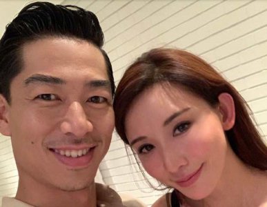 ​林志玲老公婚后首次现身 表示自己很幸