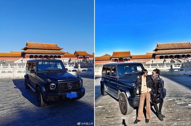 奔驰大G又火了！故宫门前搞摆拍，网友：谁允许进的？-