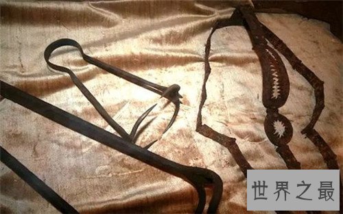 乳房钳受刑过程图片介绍 专门针对女性生殖器的惩罚