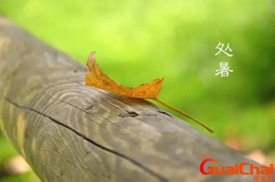 ​处暑是什么时候代表什么意思