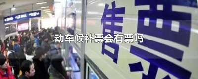 ​动车候补票能上车吗现在 买了动车票候补能上车吗