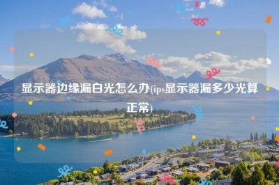 ​显示器边缘漏白光怎么办(ips显示器漏多少光算正常)