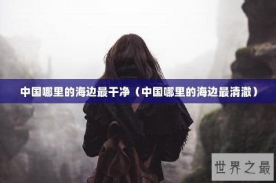​中国哪里的海边最干净（中国哪里的海边最清澈）