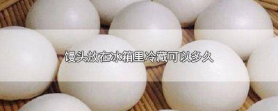 馒头放冰箱冷藏几天还能吃吗 馒头能放冰箱冷藏几天
