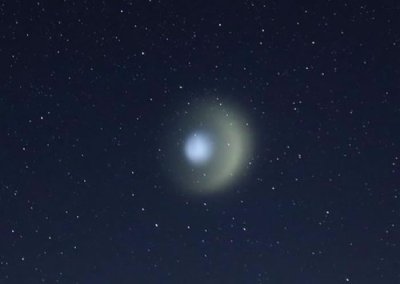 ​8月7日七夕节韩国夜空出现神秘UFO