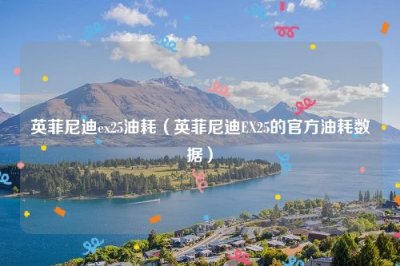 ​英菲尼迪ex25油耗（英菲尼迪EX25的官方油耗数据）