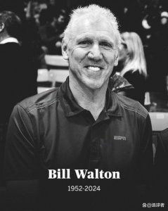 ​NBA名人堂成员比尔·沃顿去世享年71岁 真正的“红色巨人”