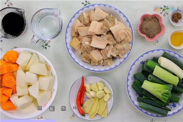 萝卜炖肉的家常做法 煮出入口即化的卤肉