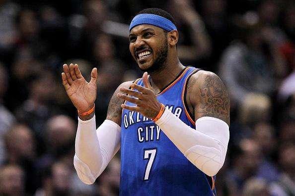 NBA现役十大小前锋排名，安东尼垫底，詹姆斯杜兰特争第一！