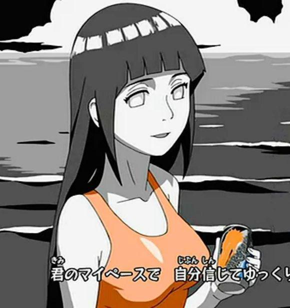 火影忍者:日向雏田最显身材的6张截图,每张都是官方福利