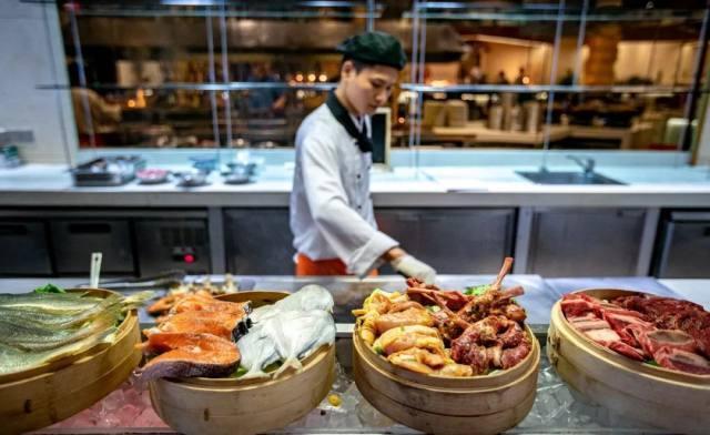 凯宾斯基自助晚餐199元抢原价456元五星级大酒店海鲜自助餐1大1小