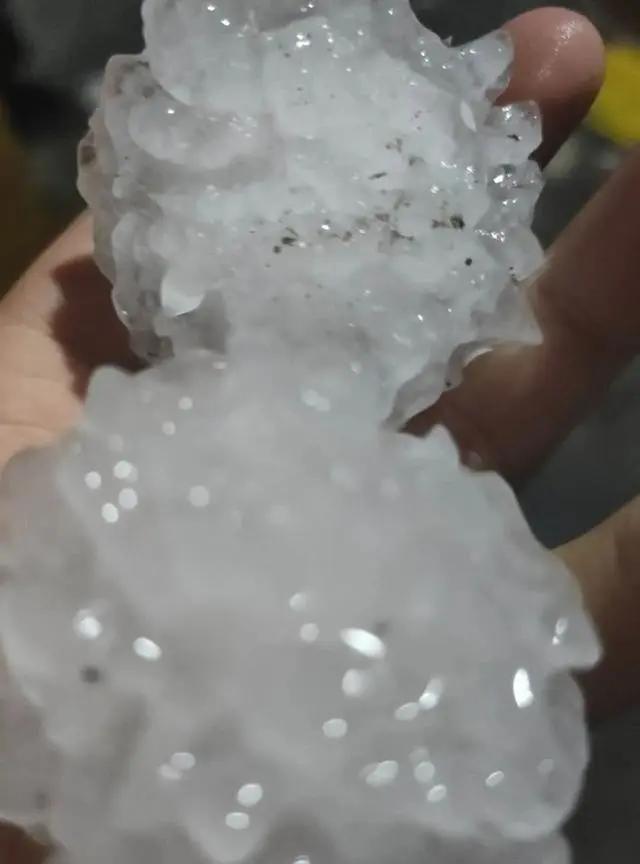 昨夜，山东14市遭遇冰雹袭击！最大宛如鸡蛋，果园受灾严重
