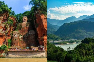 ​乐山又一巨佛重现，很多游客对地点都很疑惑，知道原因后恍然大悟