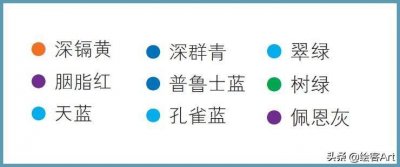 ​水色是什么颜色？用这9种颜色来调配，水面&海面丰富有层次