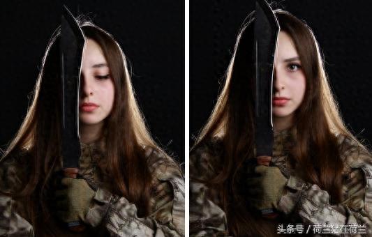 红遍俄罗斯社交网络的军迷妹子，最大的爱好是打枪！