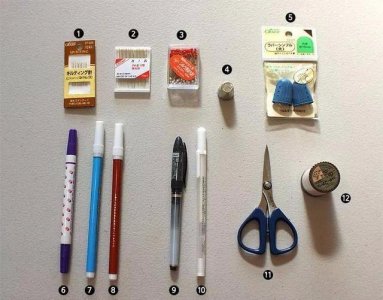 ​零基础学拼布，就是这样简单，从工具到针法图文讲解！