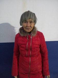 ​南阳市救助站：七旬老太2年前被救助， 自写叫胡仙仙，山西运城人