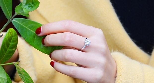 订婚戒指戴哪个手指，订婚戒指戴哪个手指？左手还是右手？图6