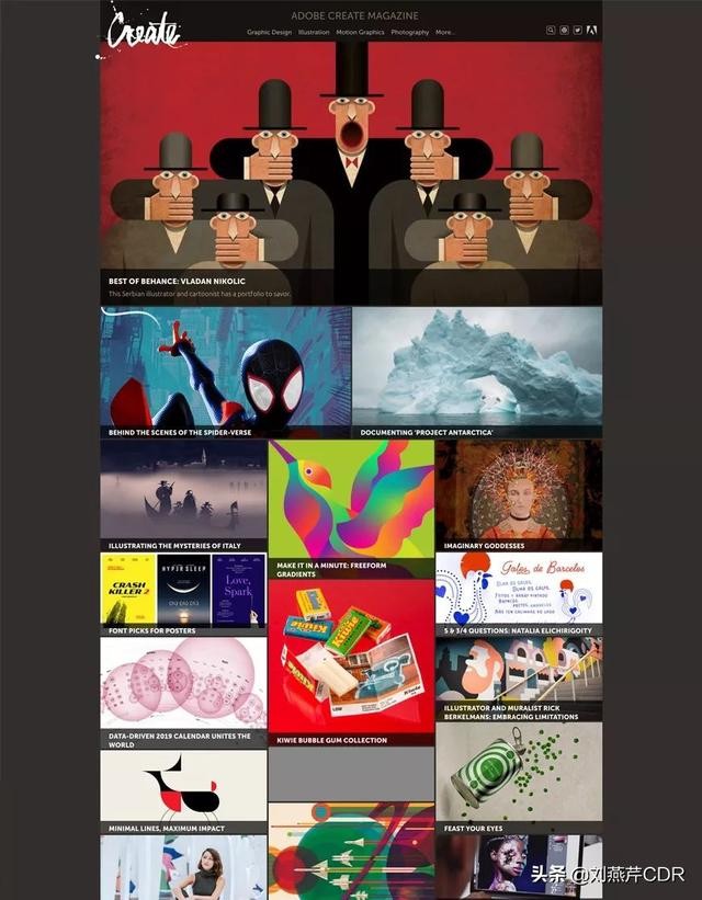 免费设计灵感网站（设计师需要收藏的10个国外灵感网站）(5)
